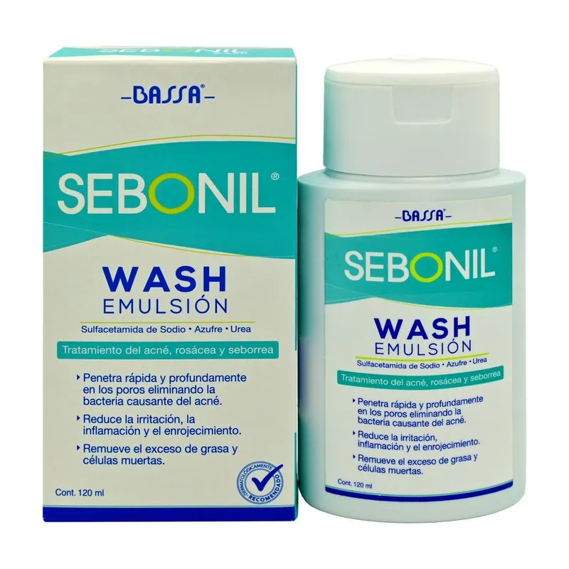 Sebonil Emulsión Wash 120 ml